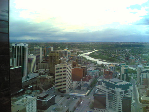 "Calgary as seen by my Nokia 6630"